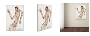 Trademark Global Egon Schiele 'The Dancer' Canvas Art - 24" x 16" x 2"
